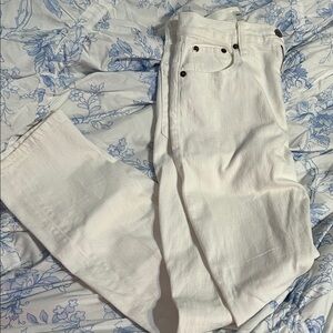 Abercrombie White Denim Jeans